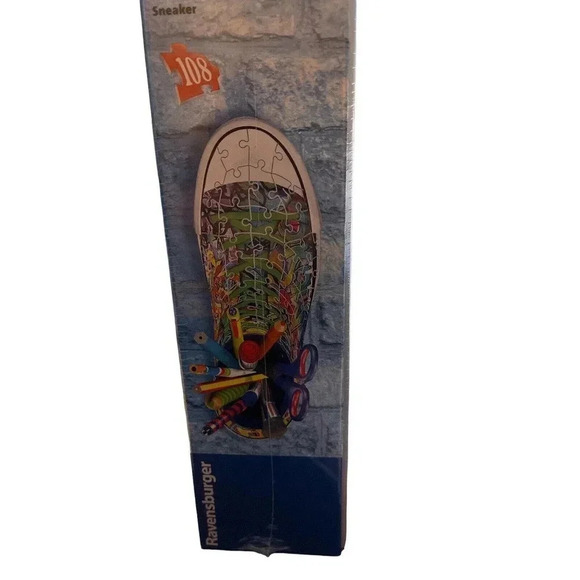 NEW SEALED Sneaker Graffiti Style 3-D Puzzle Sneakerhead Pencil Holder 108 Pcs - Picture 3 of 3